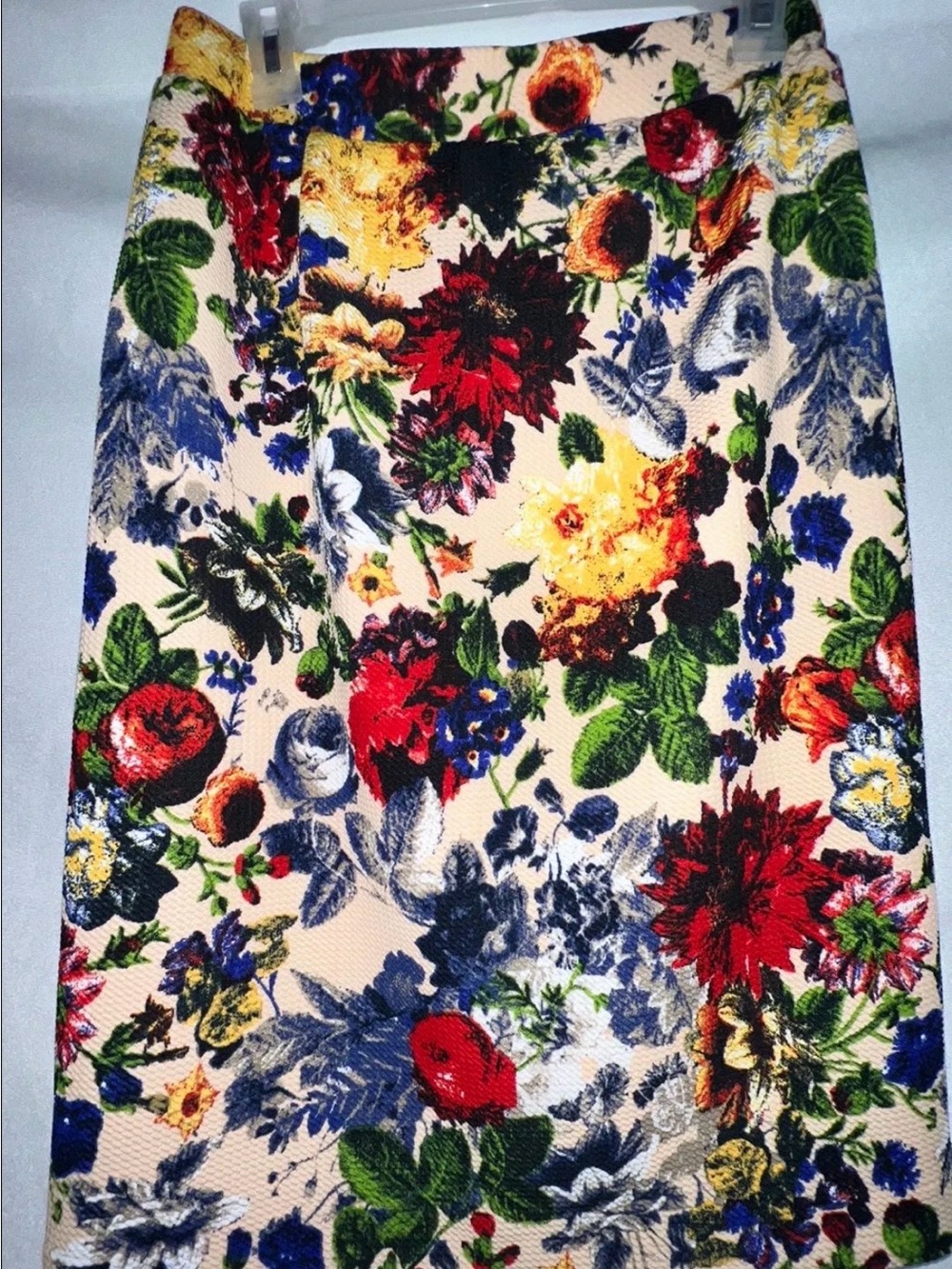 Pixley Medium Skirt Waist 29" Floral Pencil Skirt - Multicolor
